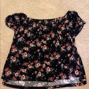 AE off the shoulder shirt